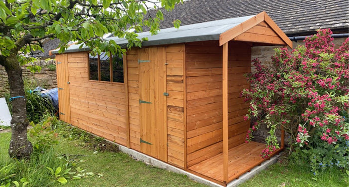 Shed install